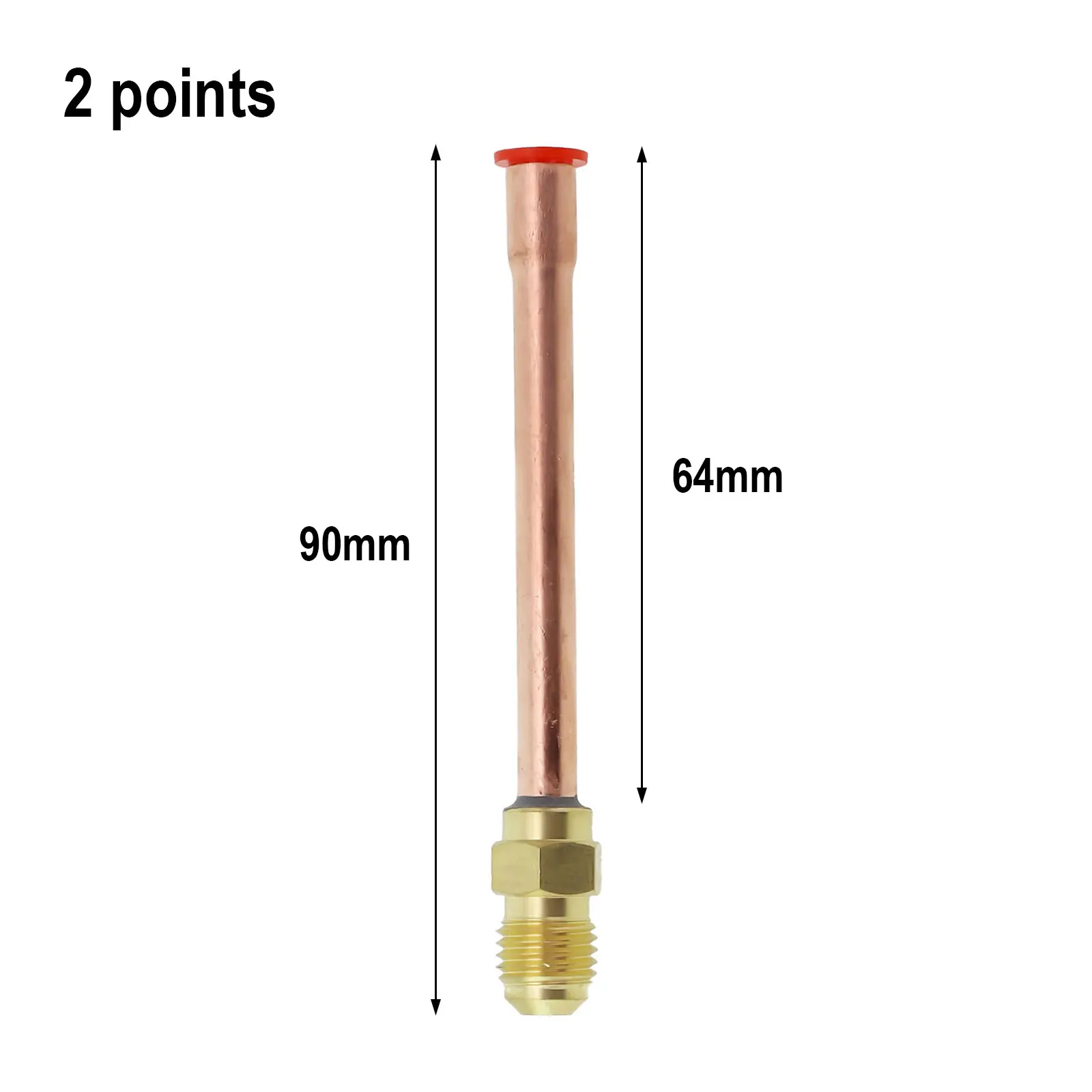 

1pcs Air Conditioning Internal Unit Copper Pipe Connector Air Conditioning Adapter SAE 1/4 3/8 5/8 1/2 3/4 Connector Fitting Ada