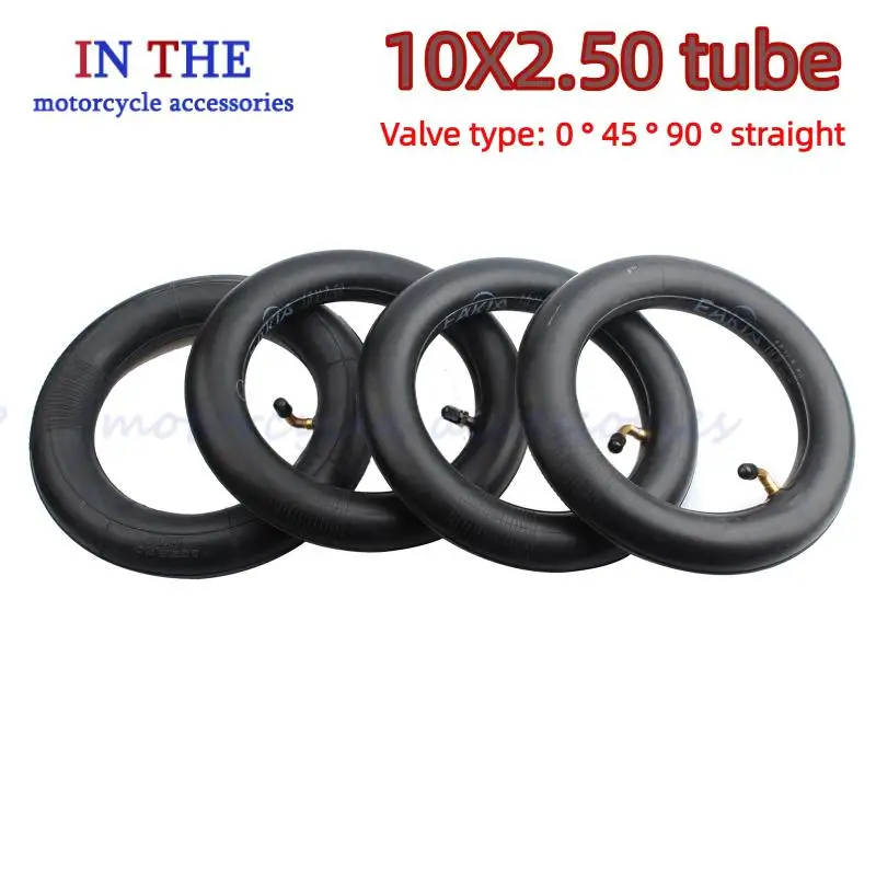 10 Inch 10x2.50 Butyl Rubber Inner Tube 10inch Inner Tire 10x2.50 Camera for Electric Scooter Balancing Car 3 Wheel Stroller
