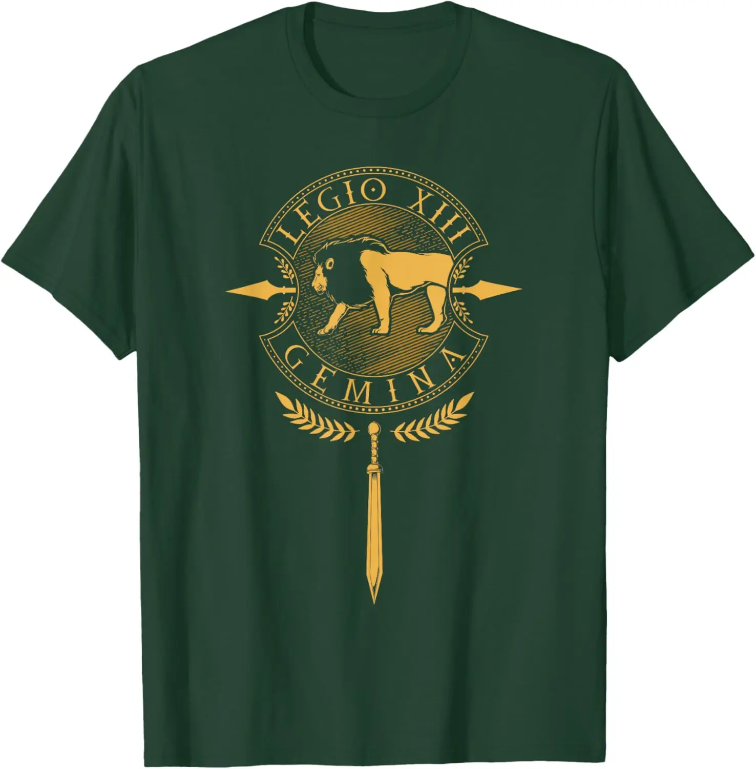 

Legio XIII Gemina - Roman Legion Men T-Shirt Short Sleeve Casual 100% Cotton Shirts