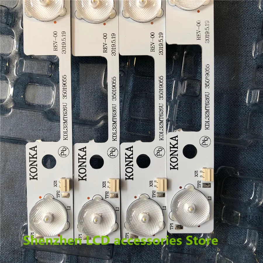 100 개/몫 (50 * 3LED * 6V + 50 * 4LED * 6V) KDL32MT626U 용 LED 백라이트 스트립 35019055 35019056 100% NEW