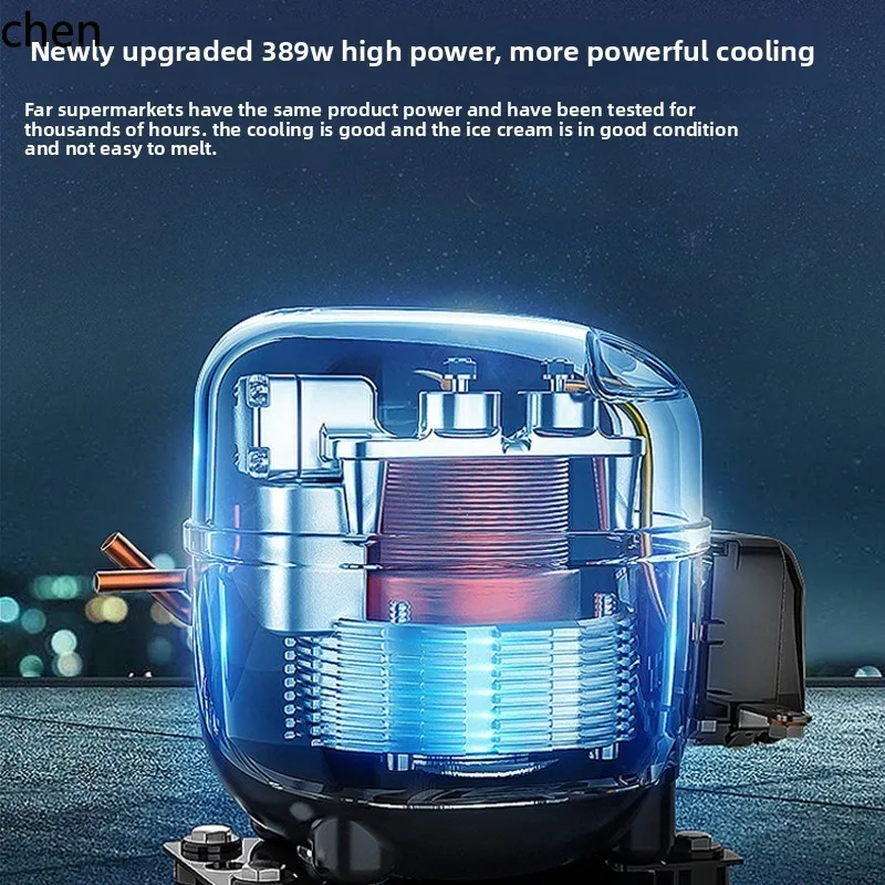 Vetrina per gelato ZML Piccolo congelatore per gelato commerciale da tavolo