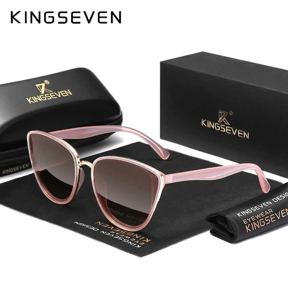 KINGSEVEN Triangular Frame Women Sunglasses Fashion Elegant Sun Glasses Accessories for Lady UV400