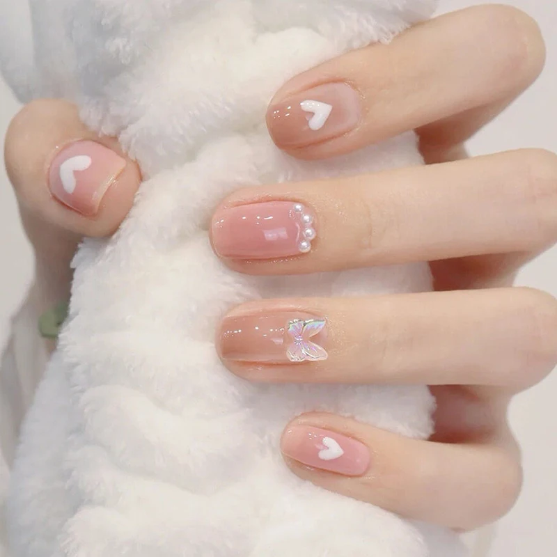 UNO JYJ esmalte de Gel Base de goma desnuda, barniz semipermanente UV, manicura, capa Base de uñas Natural, 7 colores, Base Gellac