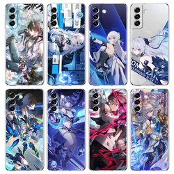 Honkai Star Rail Game Same Style Phone Case for Samsung Galaxy S24 S23 S22 S20 S21 FE Ultra S10 S10E S9 S8 Plus Transparent Bags