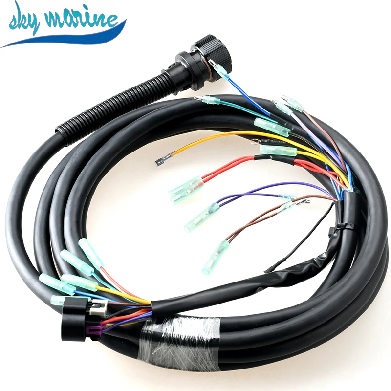 Cable Main Wire Harness 896536T01 for Mercury Outboard Engine 14P Remote Control Box 14 Pins 15FT boat engine parts