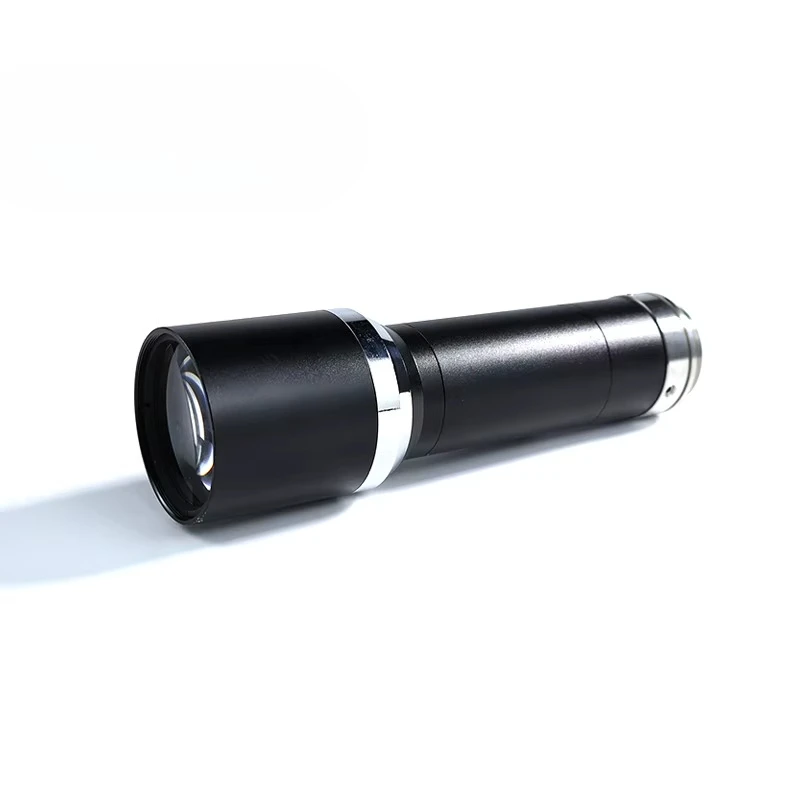 على عدسة Telecentric منخفضة التشويهWD=178 مم 0.5X 2/3 بوصة آلة المعالجة الصناعية C-mount Visi