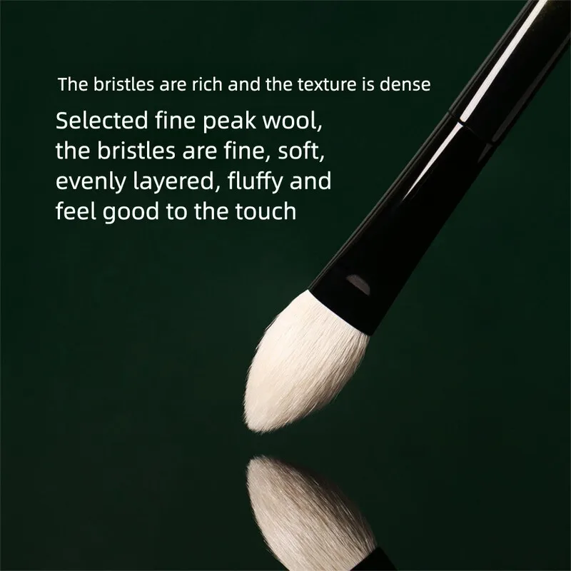 Anti-Aging Modern Era Upgraded M46 Almond Multi-Functional Pointed Portable Soft Animal Hair Makeup Brush