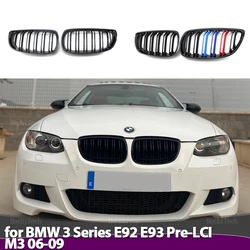 Front Grille Kidney Radiator Guard Grill Fit For BMW 3 Series E92 E93 M3 Pre-LCI 2006-2009  Performance Car Accessories
