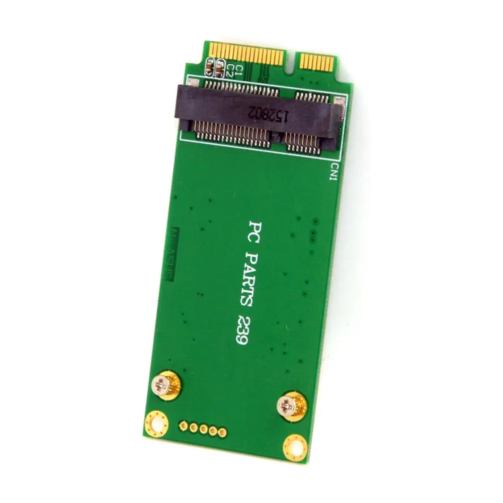 CYSM Xiwai  3x5cm mSATA Adapter to 3x7cm Mini PCI-e SATA SSD for Eee PC 1000 S101 901