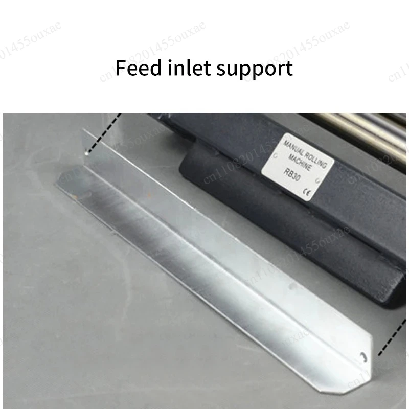 Desktop Manual Sheet Metal Rolling Machine Dual-Purpose Plate Bender Round Tube Forming Hand Tool
