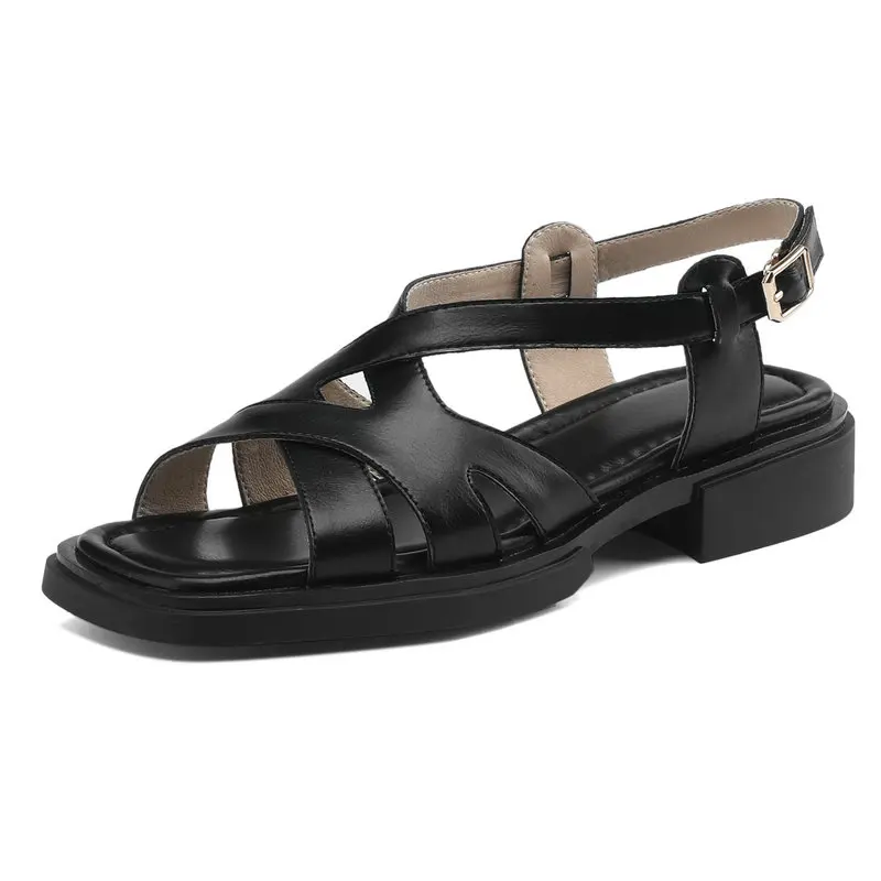 sandales-plates-en-cuir-de-vachette-pour-femmes-chaussures-de-plage-confortables-noires-originales-a-la-mode-bonne-qualite-ete-2024