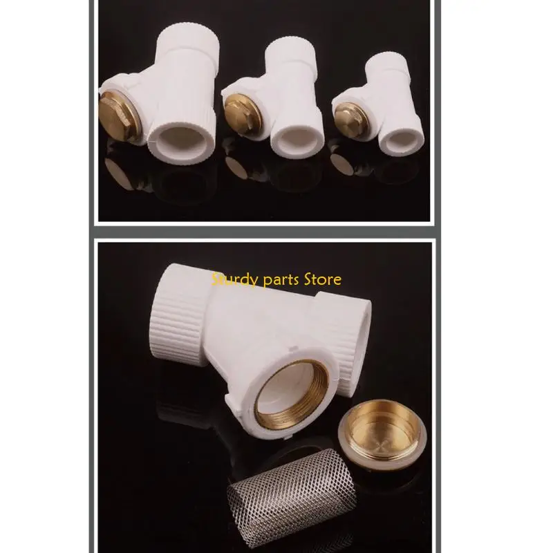 

97QC Фитинги для водопроводных труб Y-образный фильтр Y-образный фильтр 20 25 32 40 50 63 мм Пластиковый Y-образный фильтр