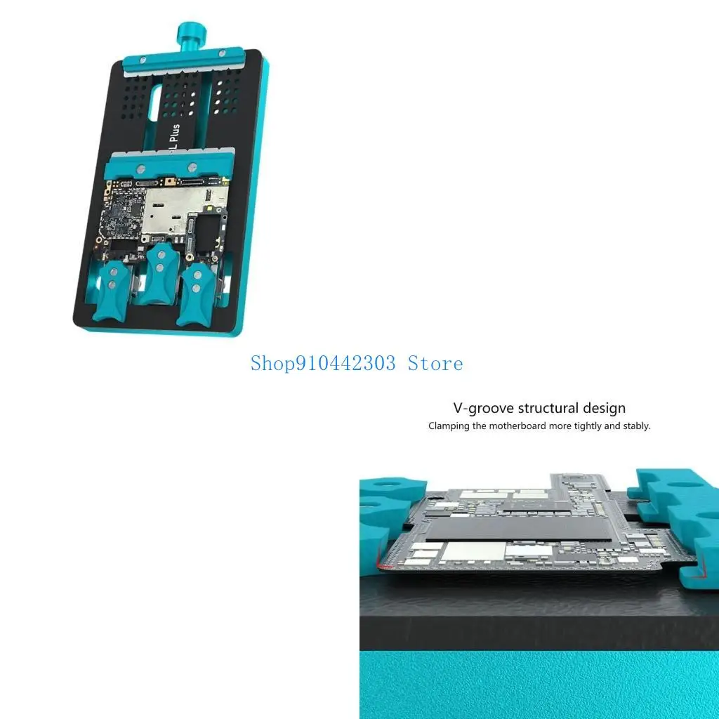 

L4MD Реконструкция телефона для ремонта телефона с двойным слотом регулируемой платы держателя платы зажимы пайки оборудование