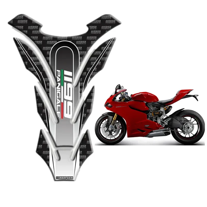 

Для DUCATI 1199 защитная накладка на бак мотоцикла 3D гелевая наклейка Decal - A