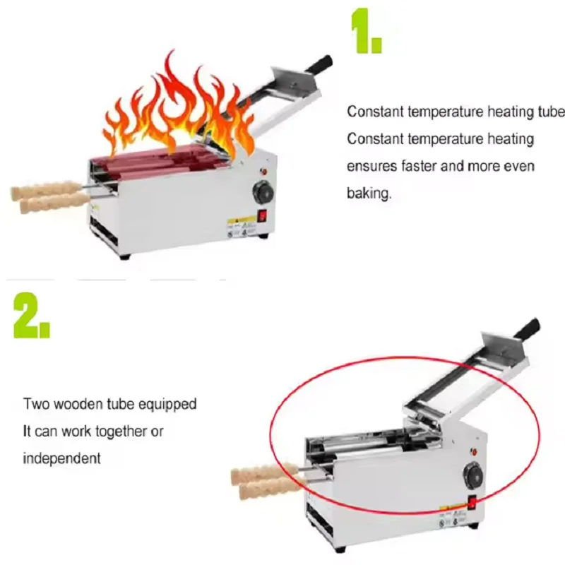 Easy Operation Chimney Bread Cake Oven Commercial Chimney Bread Baking Machine