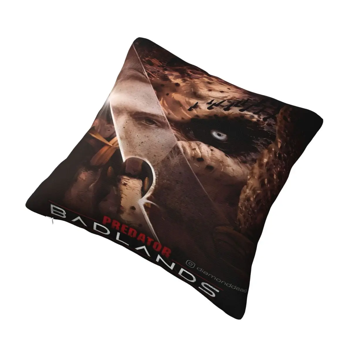 المفترس: أغطية وسائد الأراضي الوعرة غطاء وسادة بوليستر ناعم غطاء وسادة هدية غطاء منزلي مربع 18 بوصة مقاسات متعددة