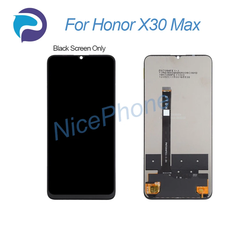 For Honor X30 Max LCD Display Touch Screen Digitizer Assembly Replacement 7.09