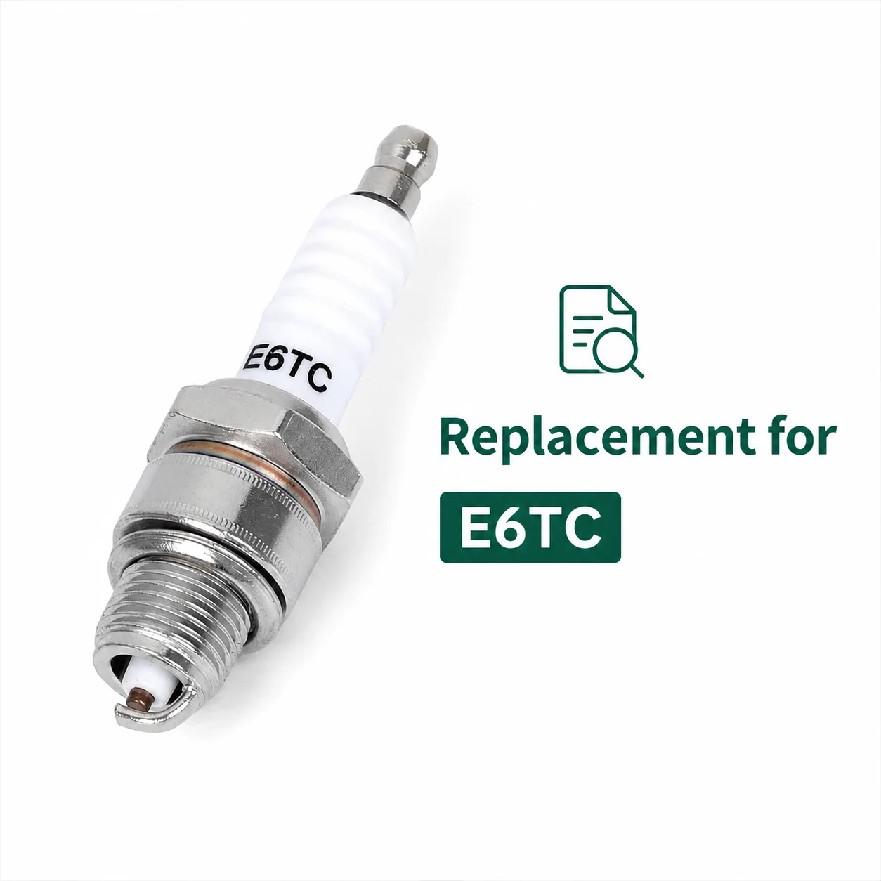 2PCS Spark Plug For Coleman CT100U CC100X Mini Dirt Pit Bike Go Kart Replaces E5TC E6TC E6RC E6RTC Fits Predator 79cc 98cc