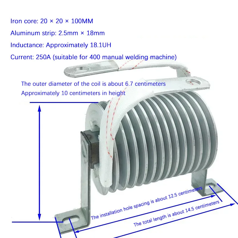 Inverter Welder Reactor Upgrade Modification Components Fit ZX7‑200 ZX7‑250 ZX7‑315 ZX7‑400 ZX7‑500
