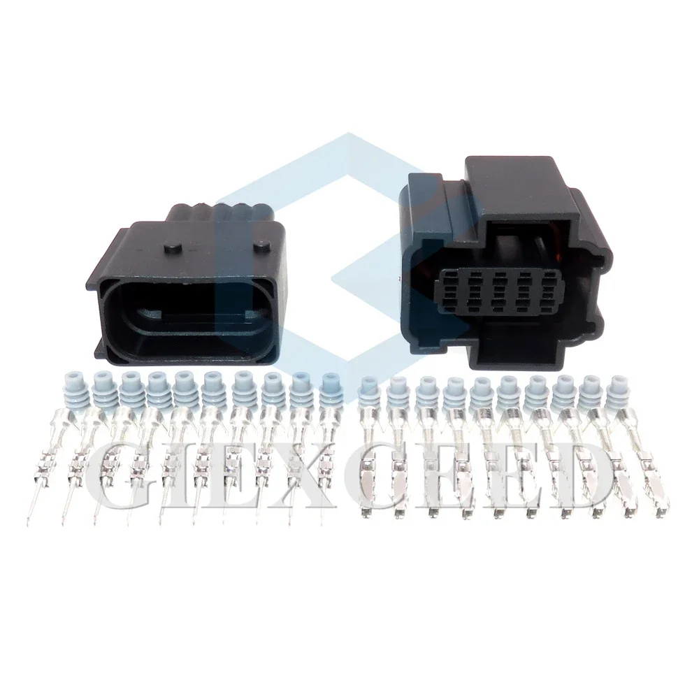 1 Set 10 Pin 1.5 Series Automobile Plastic Housing Electrical Connector AC Assembly Car Parts Auto Waterproof Wire Socket