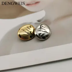 18/23MM Metal wysokiej jakości modne guziki odzieży dziecięca kobieta płaszcze akcesoria do szycia designerskie guziki zapasy rzemieślnicze 6