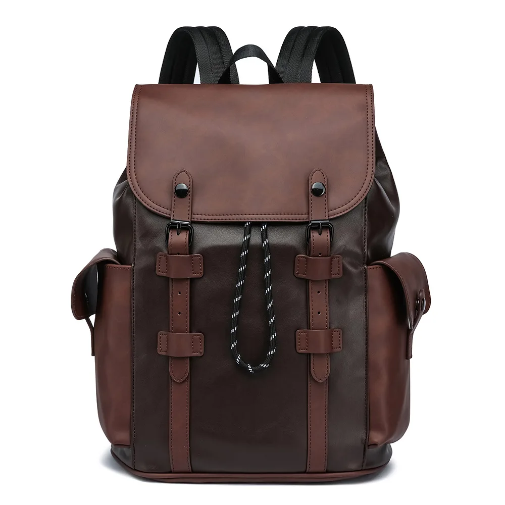 

Designer PU Leather Backpack Bags for Men Bags Multifunction Laptop Backpacks School Bag Travel Business Women Bagpack Mochila