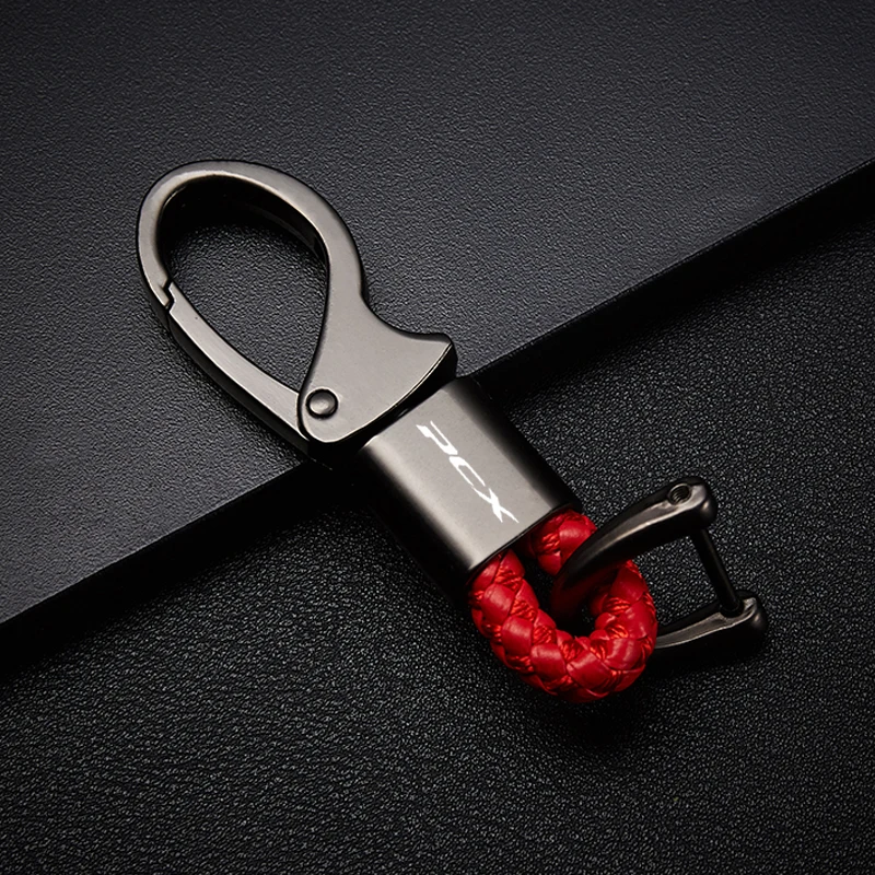 

Пользовательский логотип мотоцикла плетеный веревочный брелок металлический брелок для Honda PCX125 PCX150 PCX160 PCX 125 150 160 аксессуары