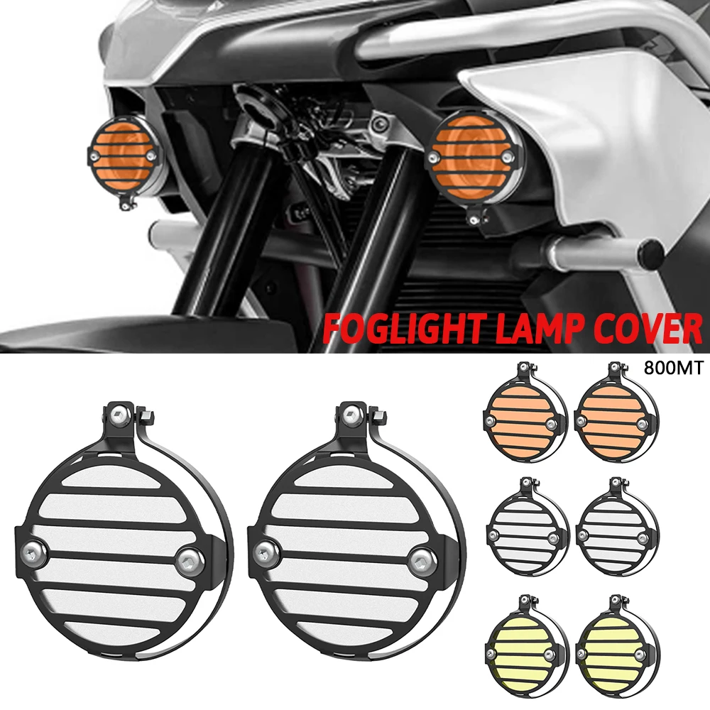 

For CFMOTO 800MT N39° 2021 2022 2023 Motocycle Lift Right Side Fog Lamp Light Cover Grille Guard Protector foglight lamp cover