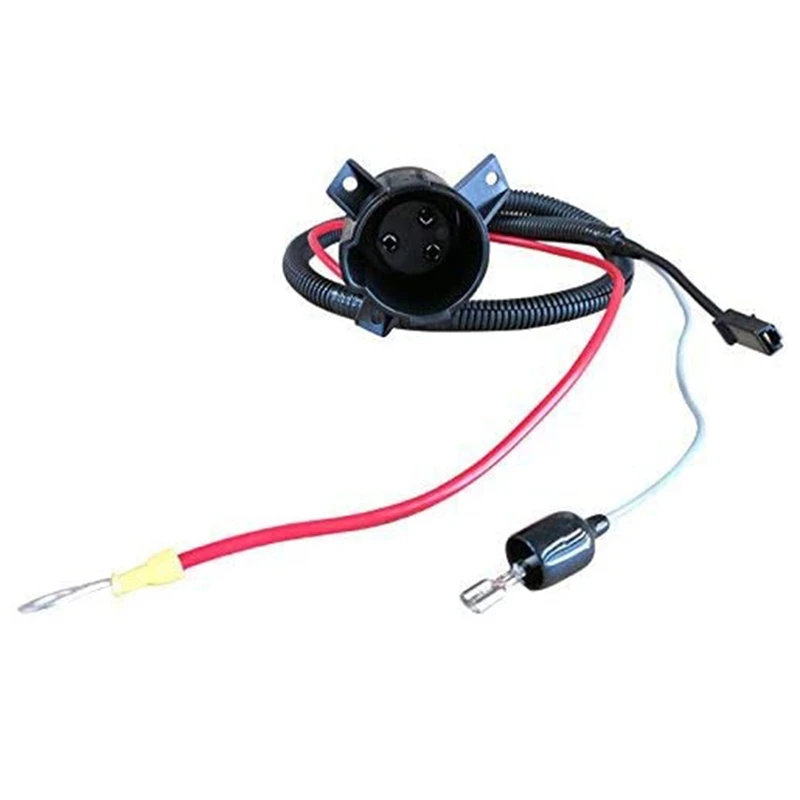 

48V Charger DC Receptacle With Wires 103375501 102510201 For Club Car Precedent Electric 2004-2019 Golf Car