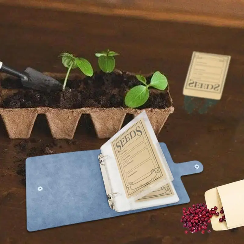 Rapeseed Preservation Envelope Small Resealable Envelopes Durable Vintage Adhesive Pocket For Storage Keys Garden Planting Craft