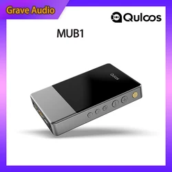 Quloos MUB1 Bluetooth Portable USB HD HIFI Decoder Headphone Amplifier 4*CS43131 chips