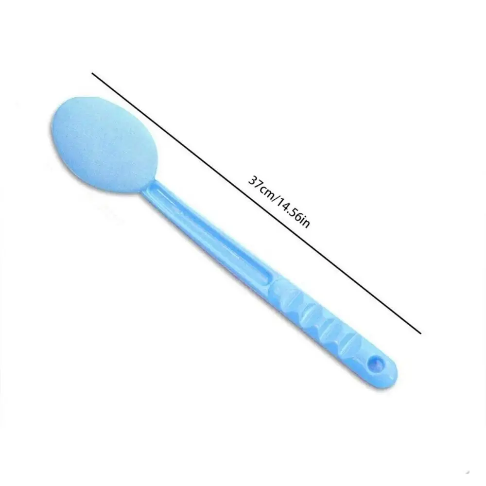 Long Handle Bath Body Brush Replaceable Applicator Pads Easy Reach Body Lotion Applicator Anti-slip Hanging Hole