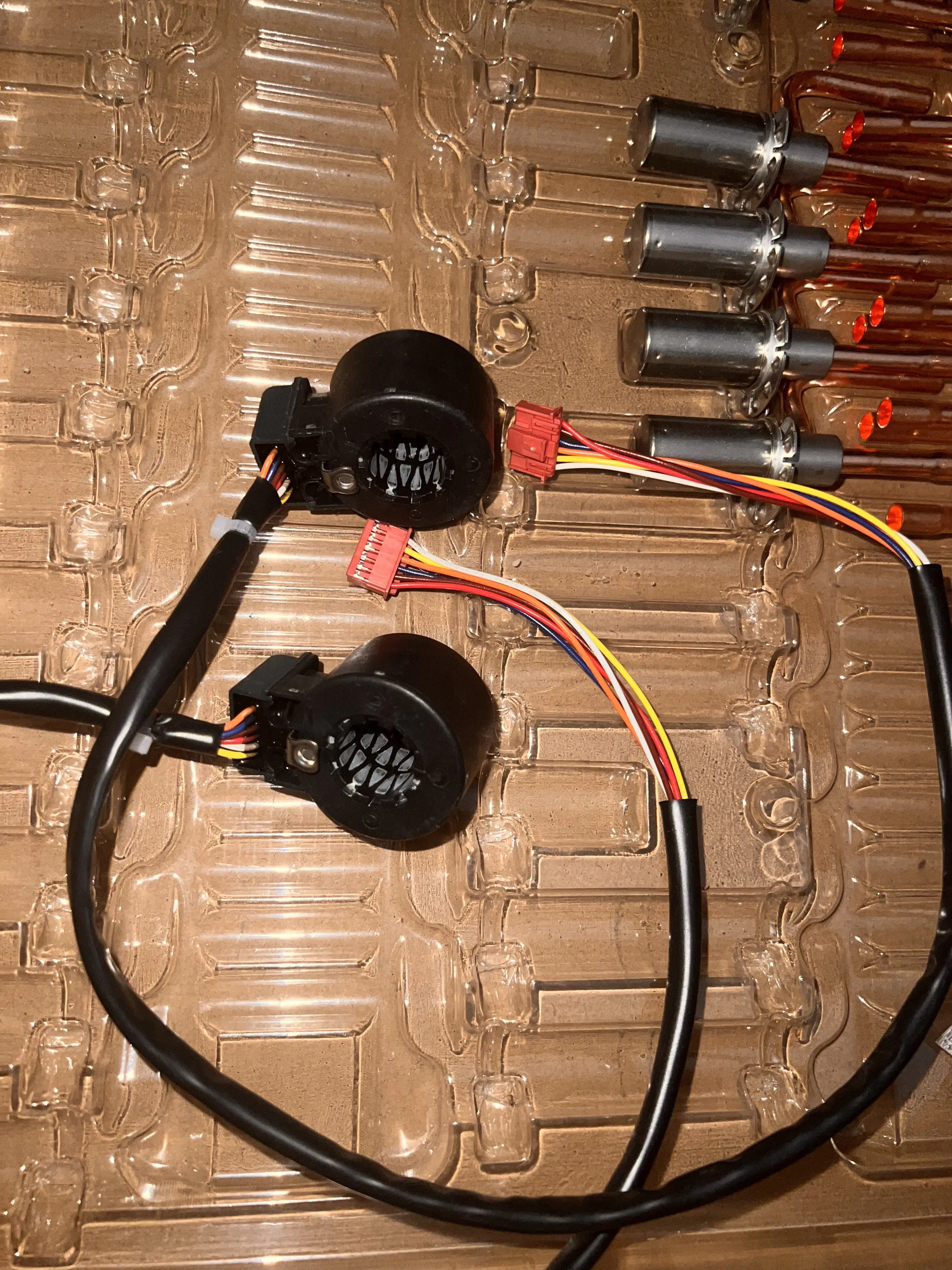 Suitable for Haier, Chigo air conditioner electronic expansion valve coil, six wires inner hole diameter 1.7 cm