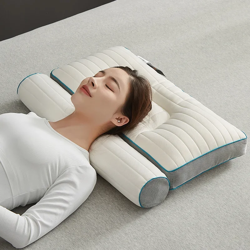 

Buckwheat Pillow Orthopedic Reverse Traction Pillow Protects Cervical Vertebra and Helps Sleep Single Neck Pillow