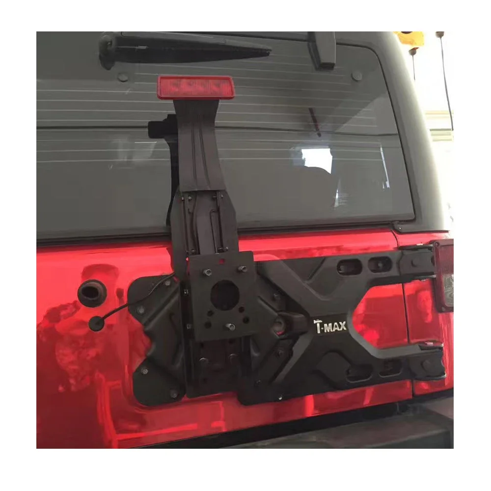 Lantsun J275 Spare Tire Bracket For Jeep Jk For Wrangler Ecterior Accessories 2007+ Jk Car Spare Tire Carrier