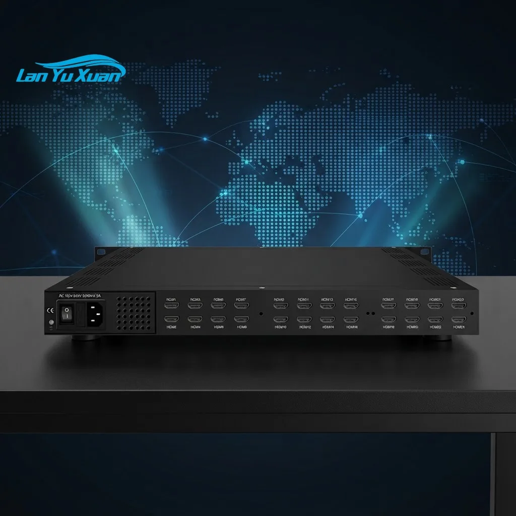 Multichannels HD to IP Converter 24 SPTS Encoder MPEG4 AVC Streaming Device