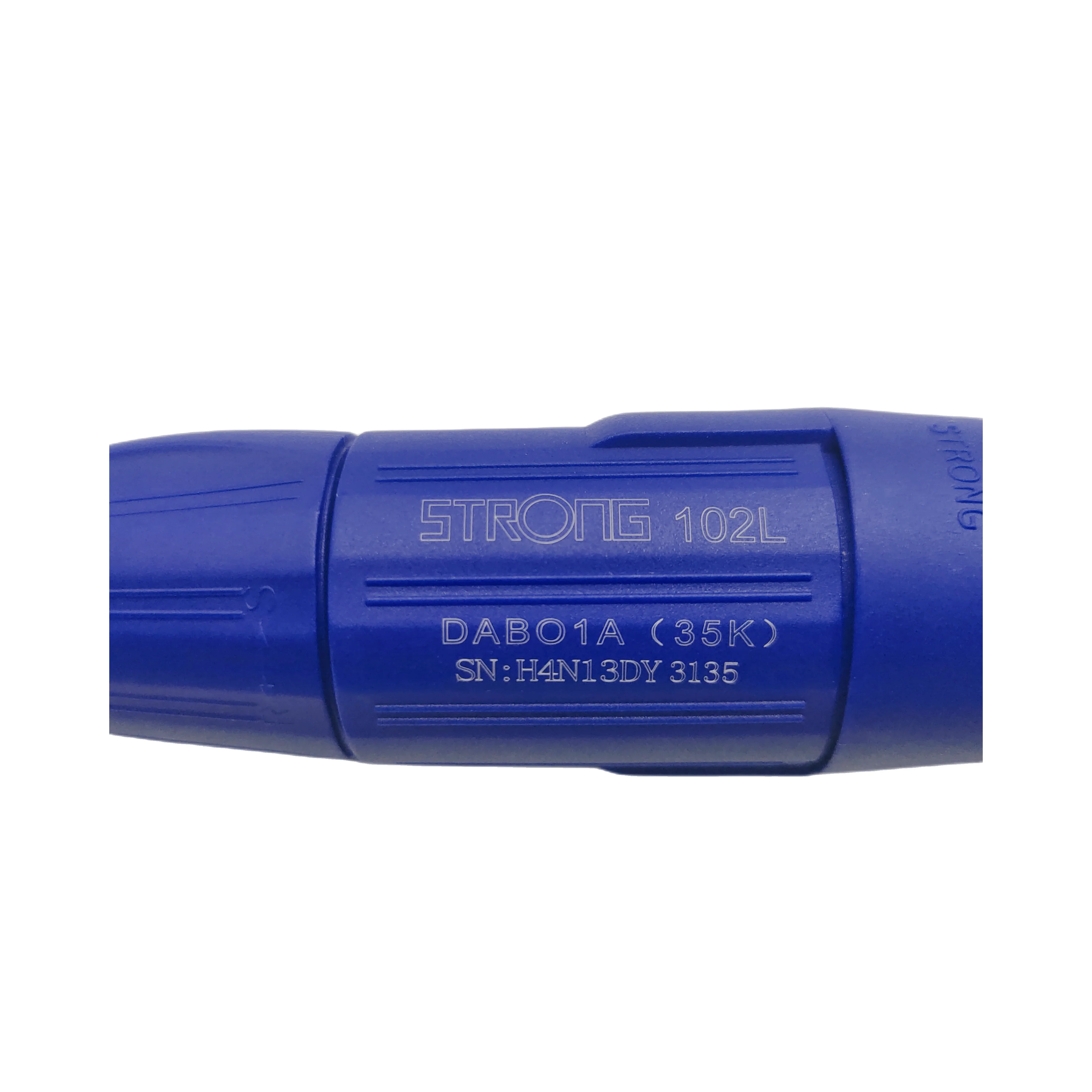 Bolígrafo de perforación fuerte 35K 102L, herramienta de manicura eléctrica con mango para uñas, azul y negro, caja de Control 210