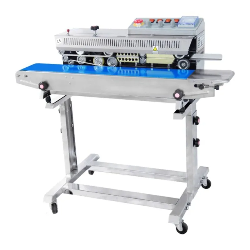 FRBM-810III Hualian Solid Ink Coding Printing Plastic Bag Continuous Band Sealer Packing Sealing Machine