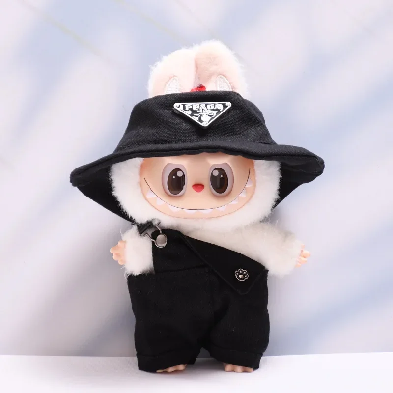 

Только одежда] Подвеска первого поколения и второго поколения, тканевая шапка Rab, кошачий коготь, комбинезон на плечах, комплект брюк, Labubu baby