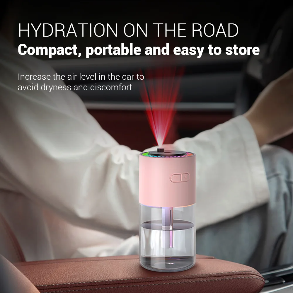 حار بيع سطح المكتب كول ميست البسيطة USB الهواء المرطب مع رومانسية السماء المرصعة بالنجوم مصباح بالموجات فوق الصوتية الذكية فواحة عطور المرطب