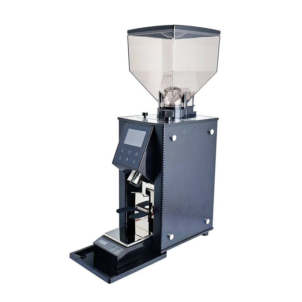 Commercial Coffee Grinder Easy Operation Features Noise Reducing Technology Commercial 64Mm Flat Burr Zf64W Coffee Grinder