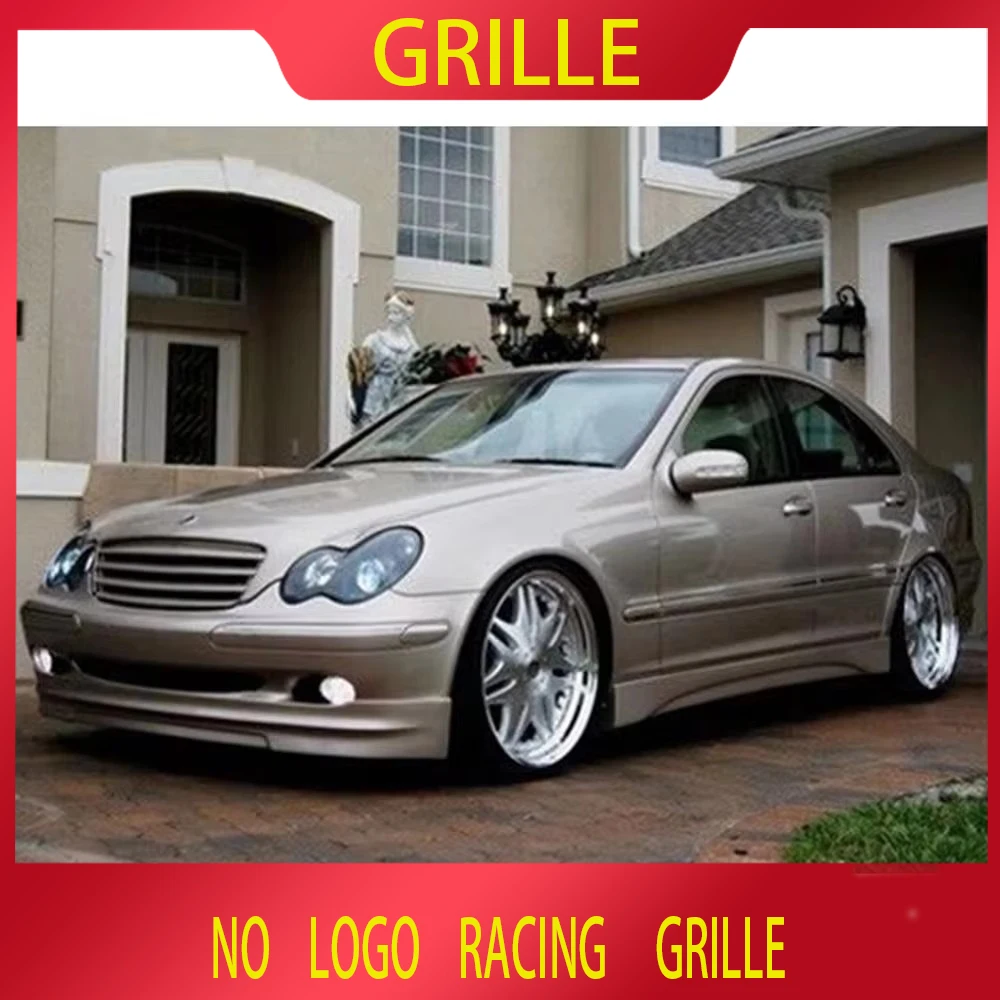 

Для Mercedes Benz C Class W203 Sedan 4-дверный 2001--2007 год решетка гоночные аксессуары без логотипа