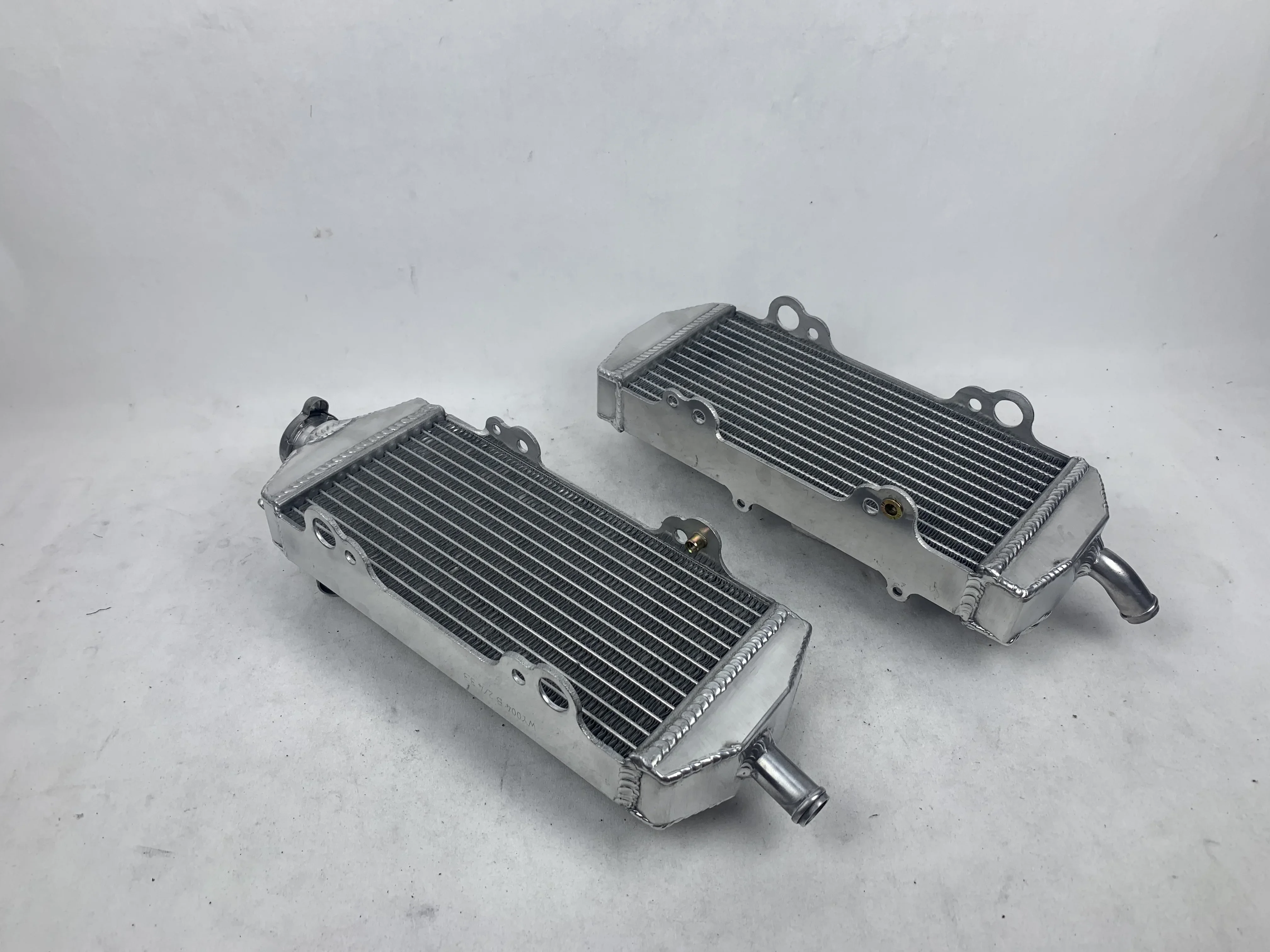 left+right FIT 2002-2007 Aluminum Radiator For KTM 250/400/450/520/525/530/540 EXC/MXC/XC-W XC-G 2003 2004 05 06
