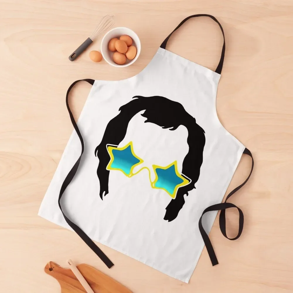 

Vintage Elton Music John Minimal Apron cooks clothes kitchen jacket woman barber uniform Kitchen Special Accessories Apron