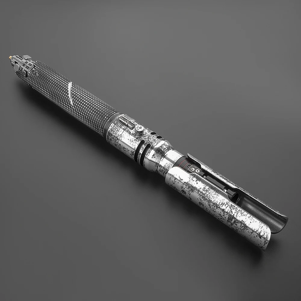 DamienSaber Cal Kestis Lightsaber الحساسة السلس سوينغ ضوء صابر الثقيلة المبارزة المعدنية المقبض مع تغيير لون لا نهائي