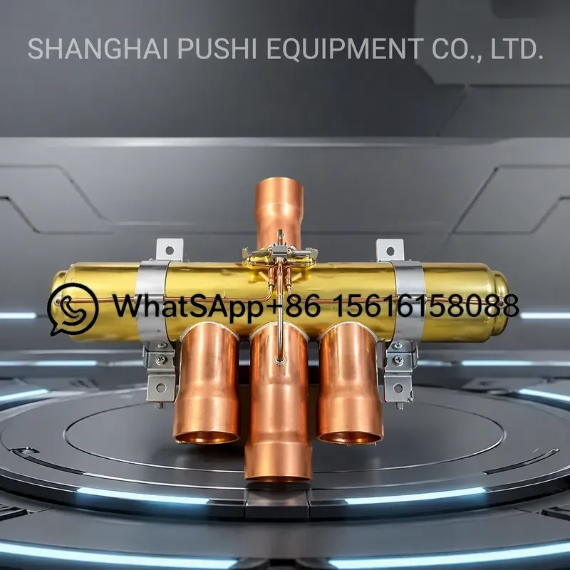 Original Sanhua 4 Way Reversing Valve for 120HP Air Conditioner SHF L 350 1721 SHF L 420 2125P HVAC Heat Pump Replacement