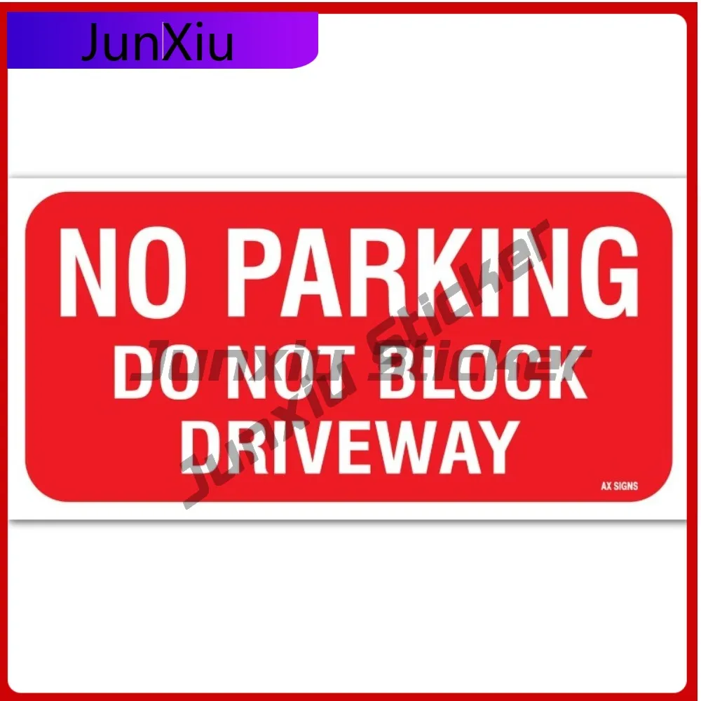 

No Parking Do Not Vintage Car Walls Walls Camper Van Waterproof Vinyl Decal Gift Vintage Trendy Cute Funny Cool Cool Funny