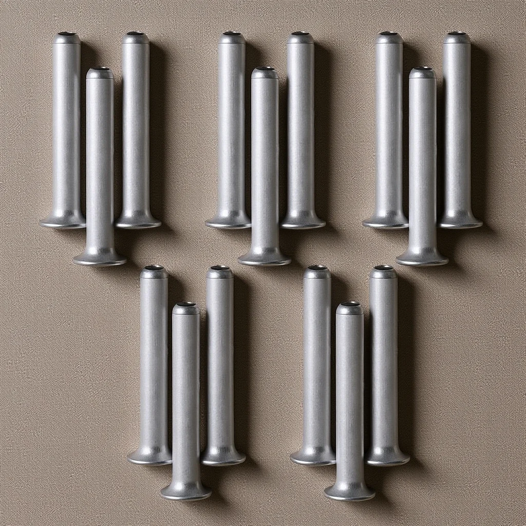 

10Pcs Umbrella Repair Parts Alloy Rivet Inserts for Folding Travel Umbrellas 11.5mm Stretcher Frame Joint Replacement Connectors