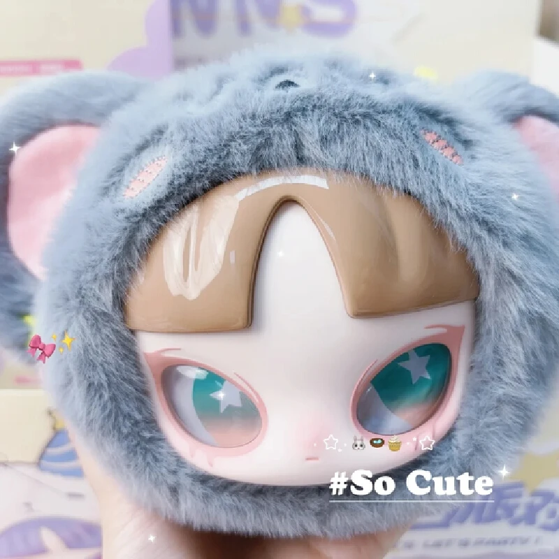 

Authentic Inn Seven Day Party Series Vinyl Blind Box Fuffy Pendant Trendy Play Zipper Bag Mystery Box Decor Handmade Girl Gifts