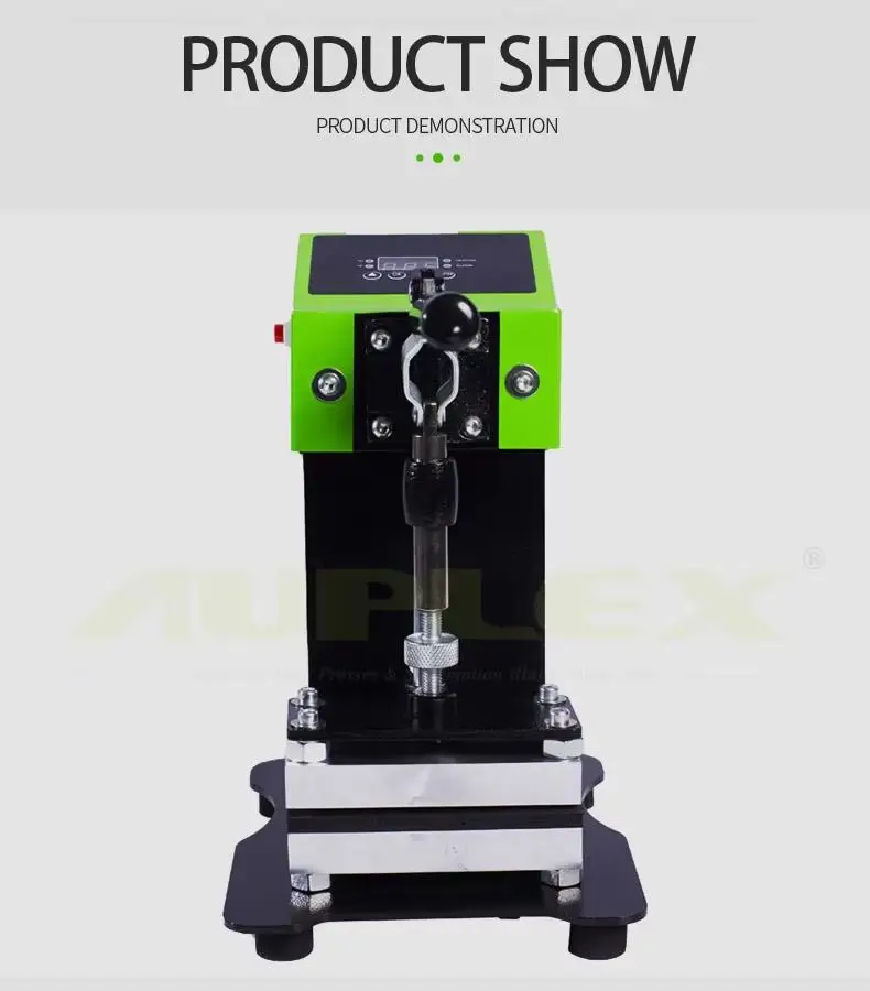 AP1903 Double Heating Rosin Machine Rosin Small Manual Hydraulic DIY Heat Press Machine Press Extraction Resin Hot Press Machine